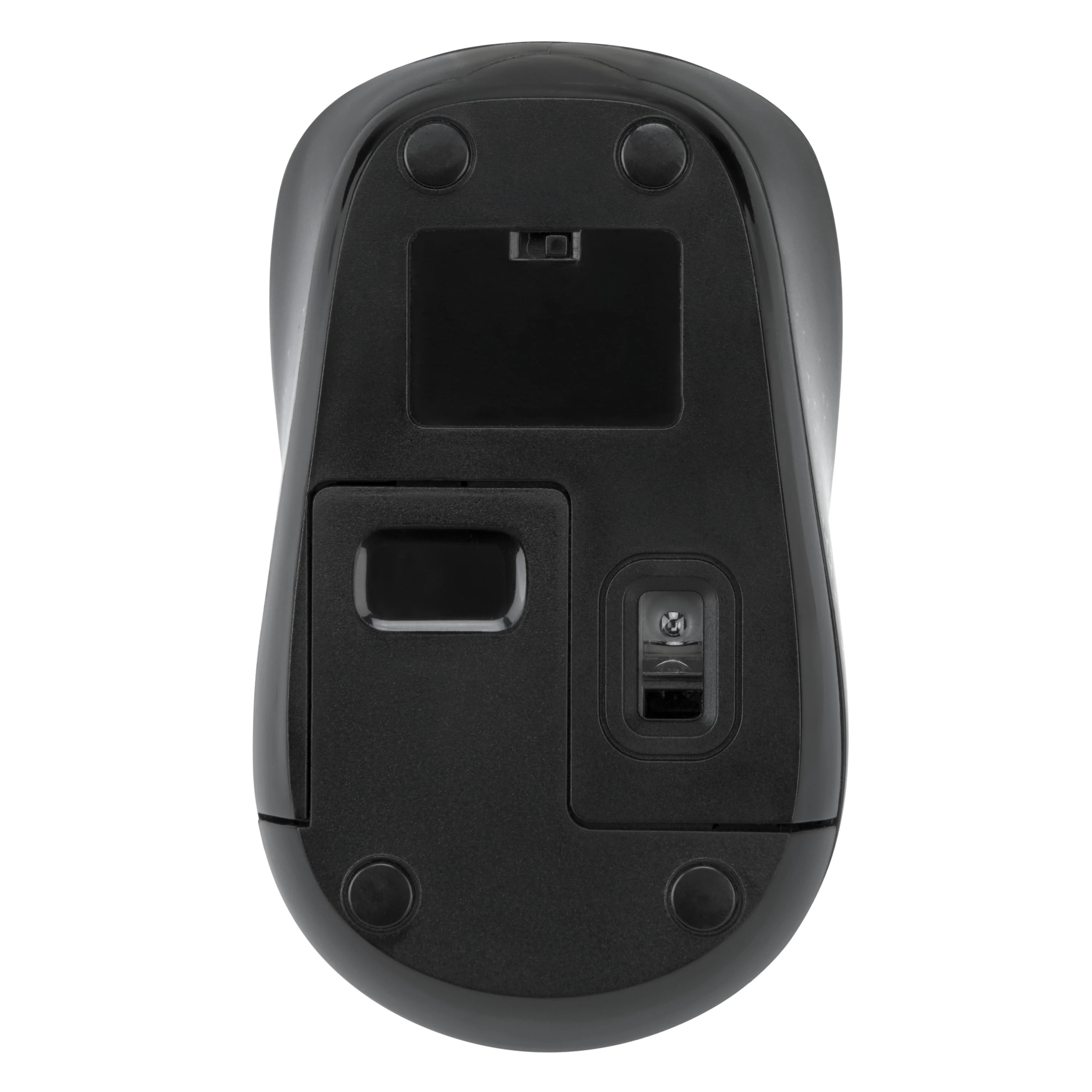 Chuột không dây Targus W620 Black - USB 2.4GHz, thiết kế thuận 2 tay, phù hợp PC/ Laptop - Hàng chính hãng