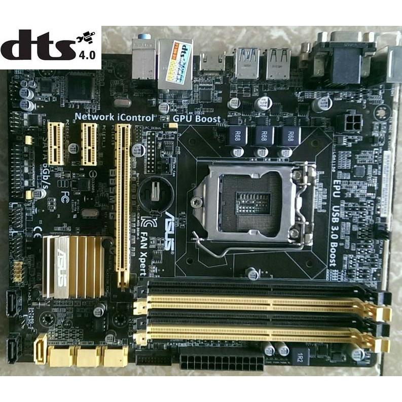 Bo mạch chủ máy tính bàn ASUS, H81, B85 Socket 1150 , Keo tản nhiệt, Còi, dây SATA)
