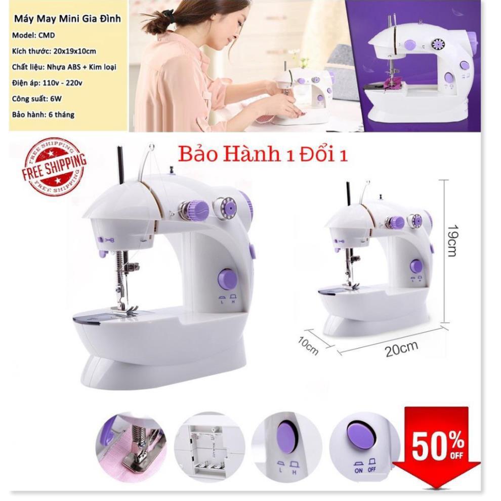 Máy May, Máy Khâu Đa Năng Có Vắt Sổ - Máy may mini gia đình CMD, Máy May Mini Gia Đình Tốt, Bán Chạy Hiện Nay