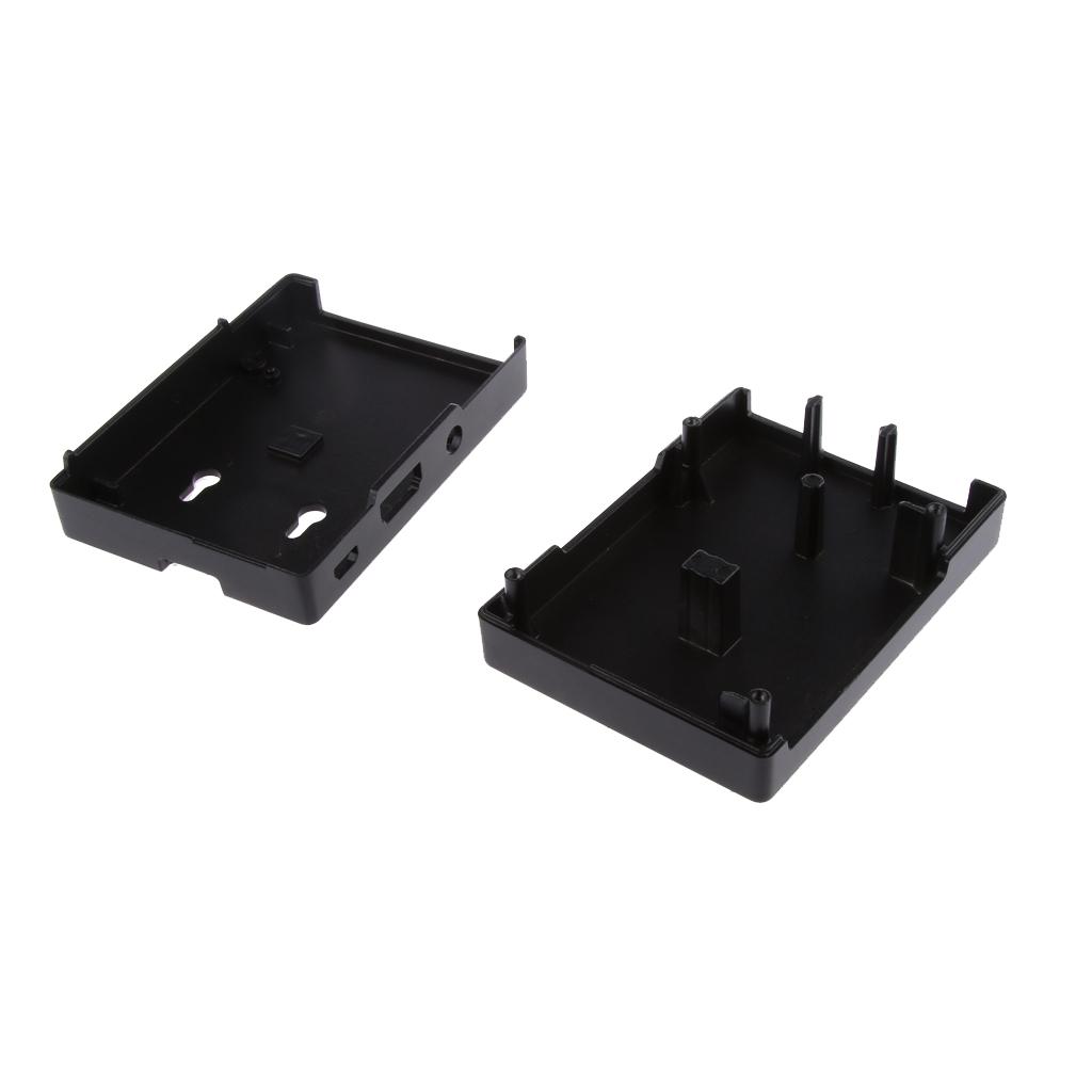 Metal Enclosure Case Box for Raspberry Pi B+ / Raspberry Pi 2 / Pi 3 Black