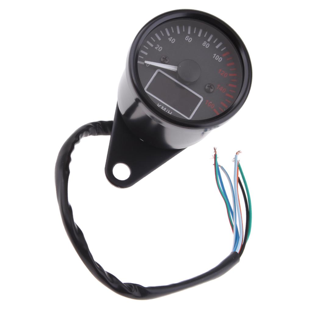 12V Motorcycle Digital LCD   Fuel Meter Gauge