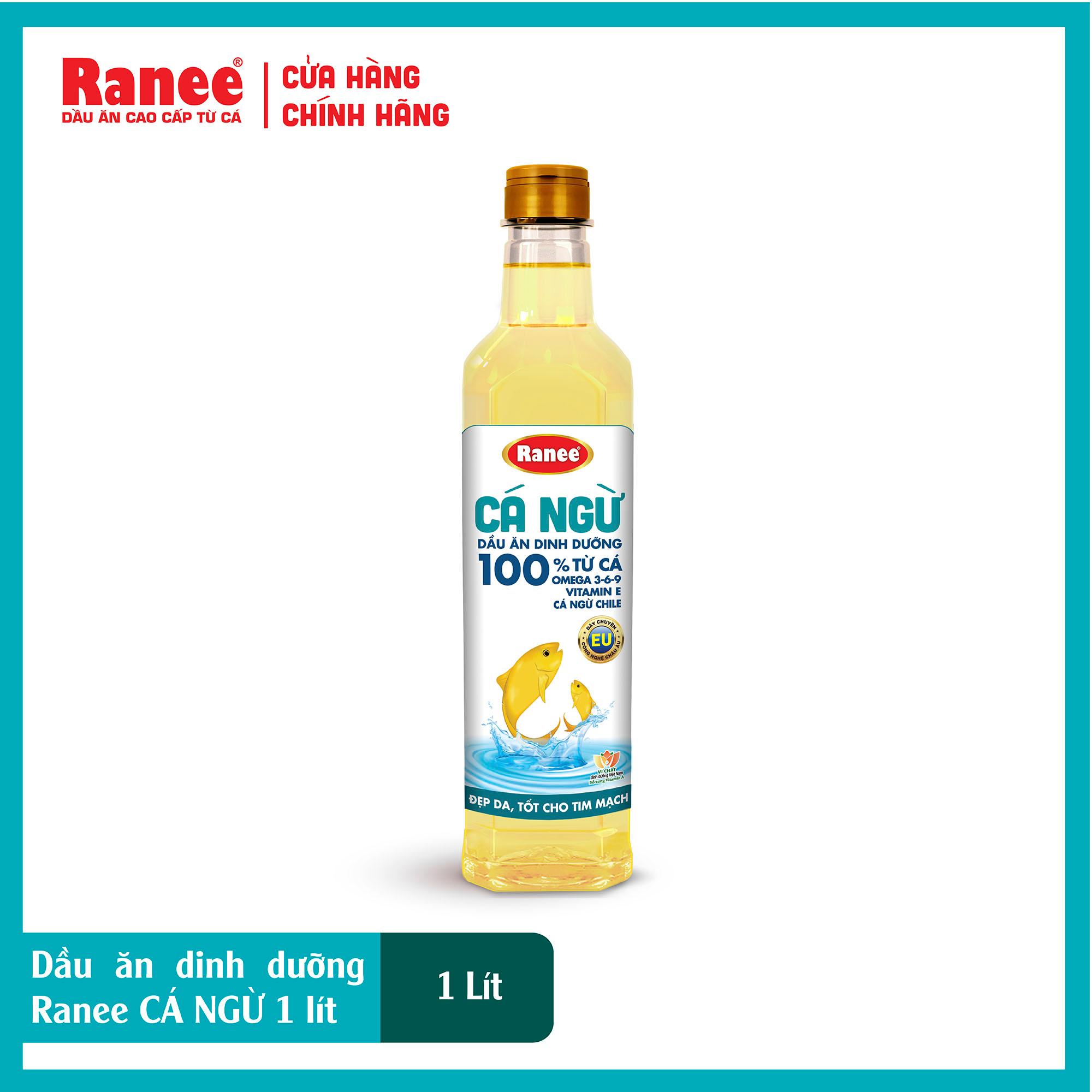 Dầu ăn Ranee CÁ NGỪ 1 lít