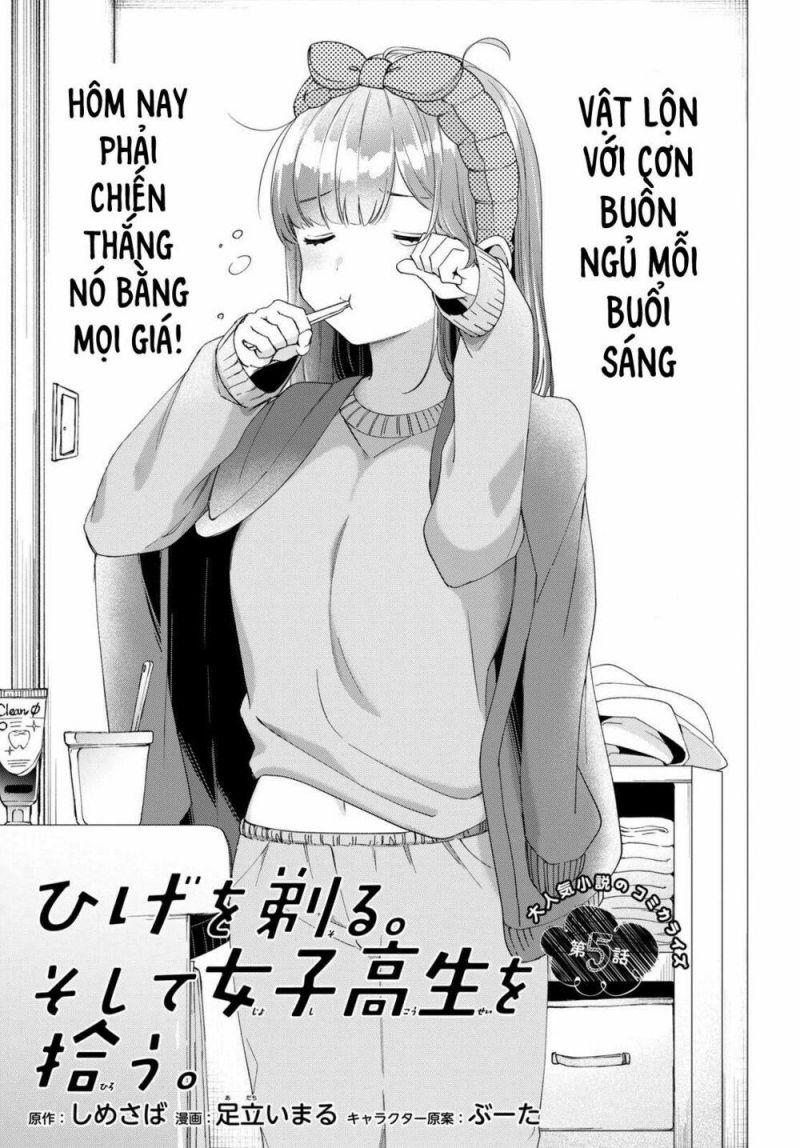 hige wo soru. soshite joshikosei wo hirou. chapter 5 7