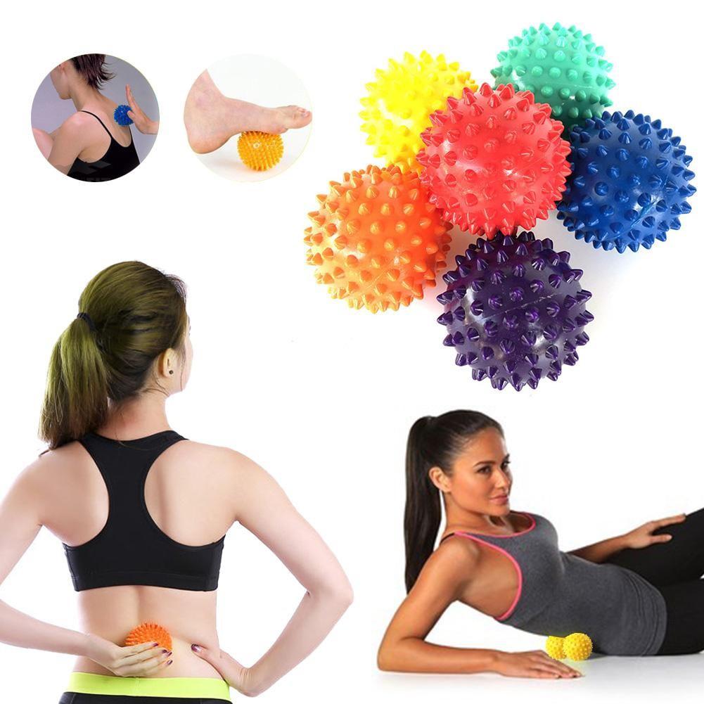 Dụng cụ thể dục YOGA Bóng massage YOGA 7,5-9cm có gai chính hãng SPORTY giúp giảm đau, căng thẳng, cơ bắp co giãn