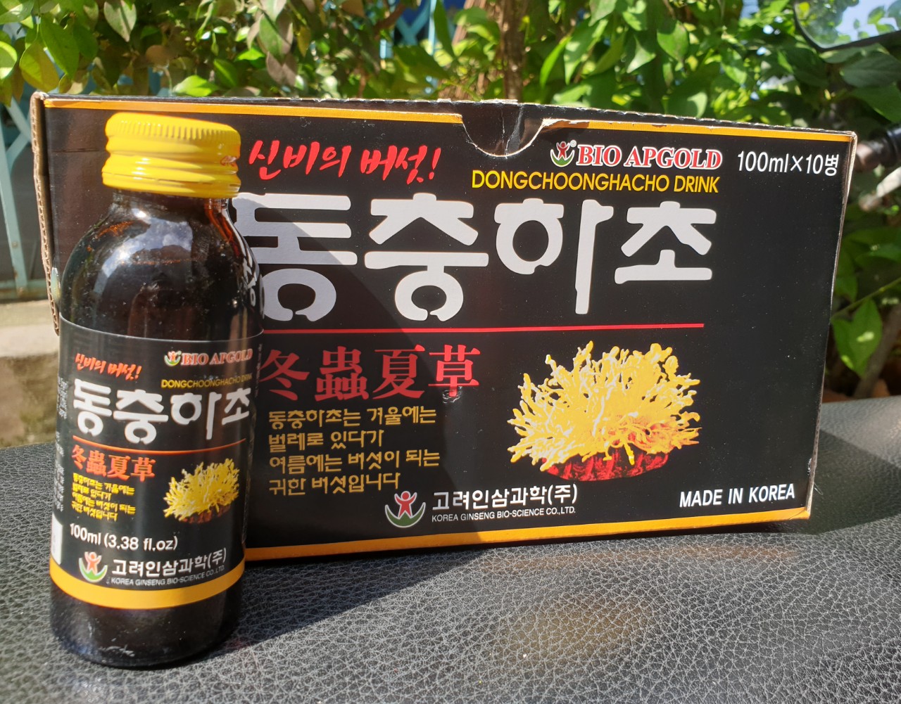 Nước Đông Trùng Hạ Thảo Hàn Quốc Bio Apgold