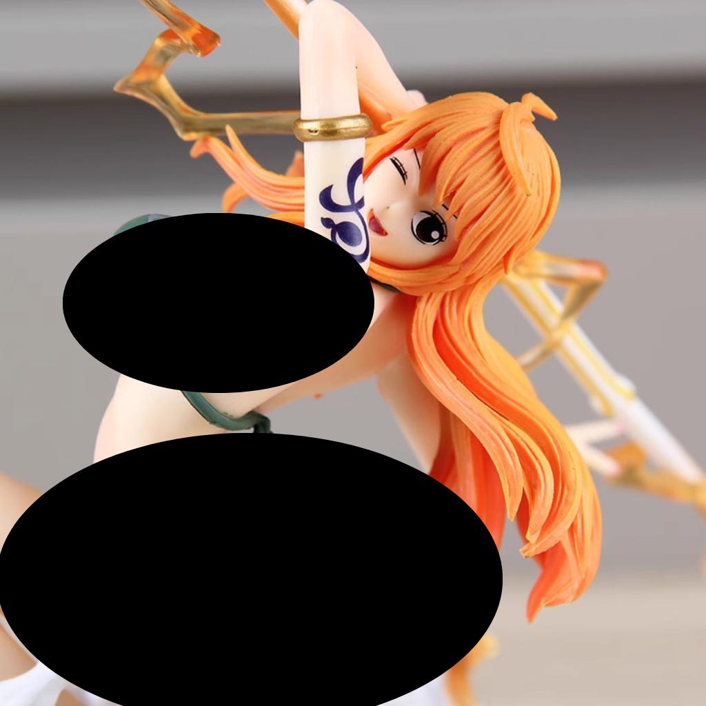 Mô Hình Nami Trạng Thái Chiến Đấu Và ZEUS 32Cm Mô hình One Piece Cao Cấp, Figure Mô Hình Anmie One Piece Luffy Vua Hải T