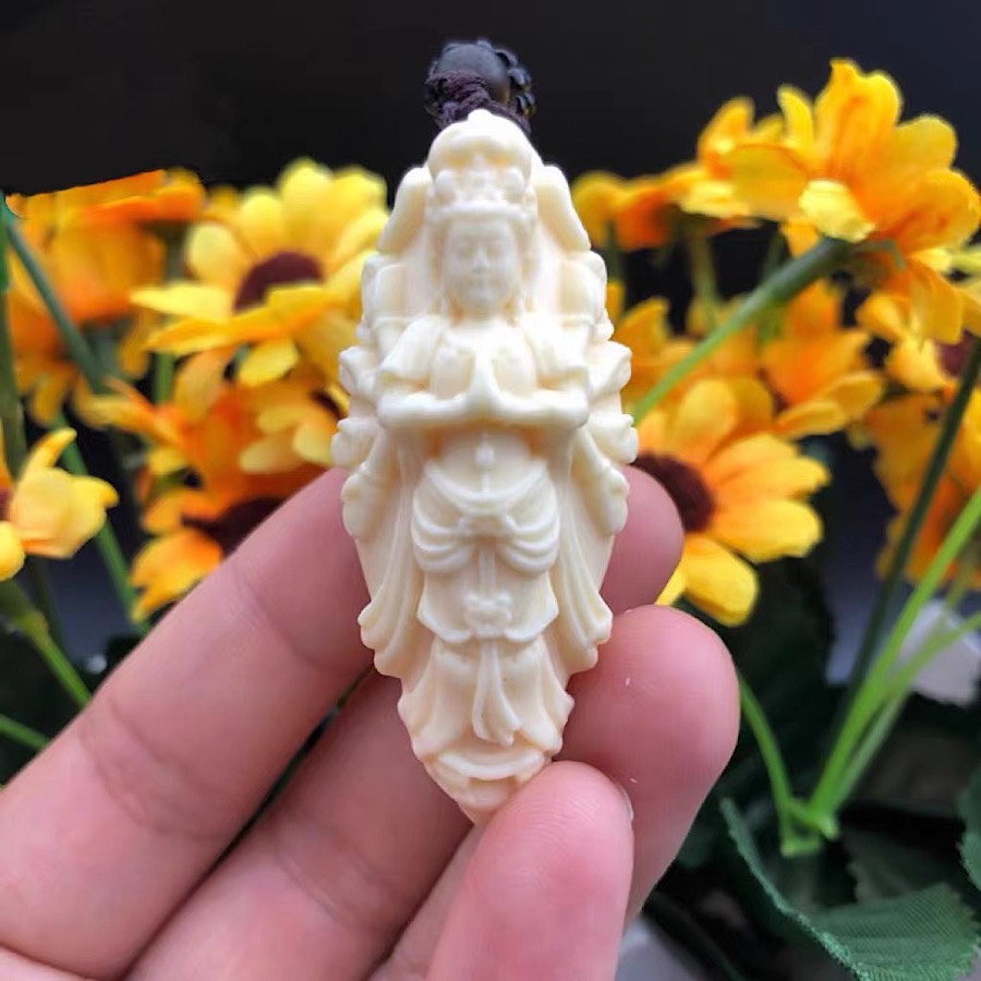 MẶT DÂY CHUYỀN PHẬT QUAN ÂM NGHÌN TAY -THIÊN THỦ THIÊN NHÃN - PHẬT BẢN MỆNH TUỔI TÝ