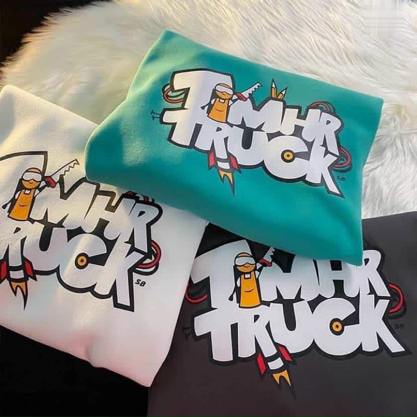 Áo swear timhk truck, Áo dài tay NỈ BÔNG Unisex Sweater Ulzzang cặp đôi nam nữ form rộng oversize Hàn Quốc, áo sweater, áo hoodie, áo sweater nam, áo sweater nữ, áo sweater nam nữ đều mặc được, áo chui đầu