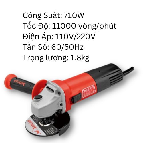 Máy mài góc công tắc cạnh 100mm Sencan 541034