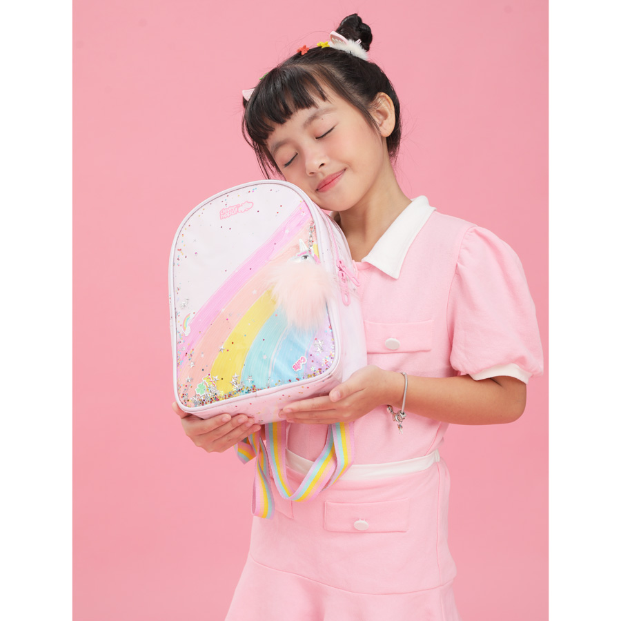 Ba Lô CLEVER HIPPO Rainbow - Art Galaxy BH2202/GALAXY
