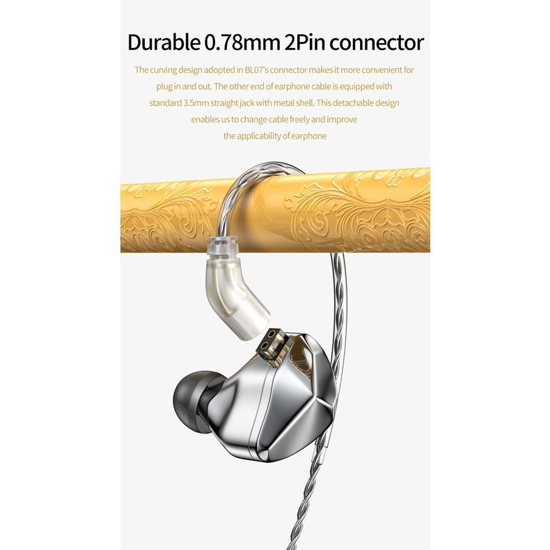 Tai Nghe Nhét Tai BLON BL-07 10mm bl03 bl07 IEM Có Dây Chất Lượng Cao