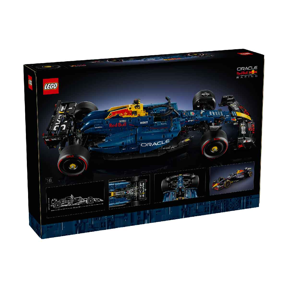LEGO TECHNIC 42206 Đồ Chơi Lắp Ráp Siêu Xe Oracle Red Bull Racing RB20 (1639 chi tiết)