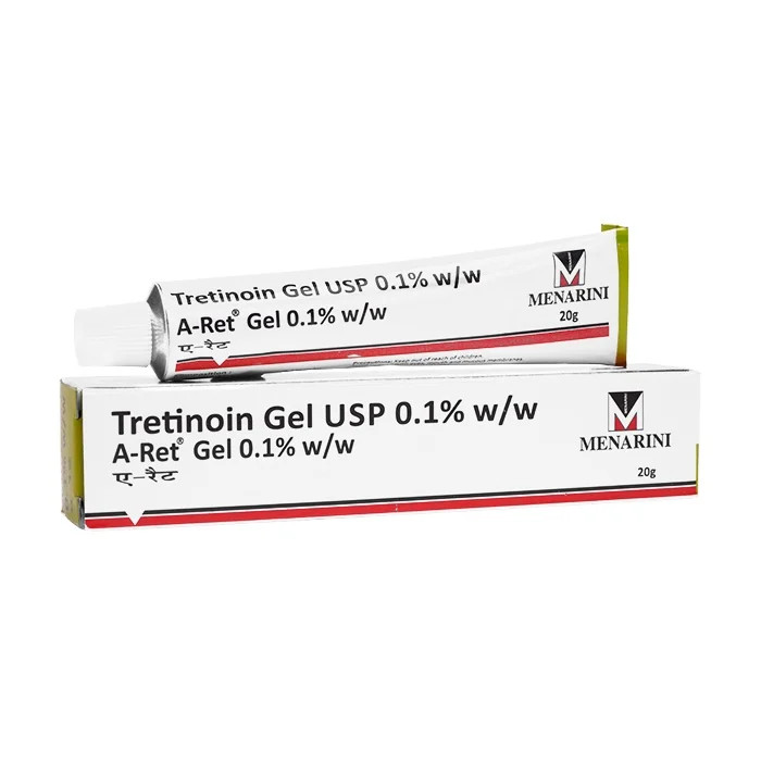 Tretinoin Gel USP Aret, Giảm Mụn Trẻ Hóa Da 0,025/0,05/0,1%