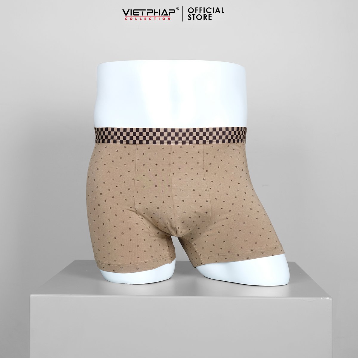 Quần Lót Nam VIỆT PHÁP Form Boxer Brief Chất liệu mềm mại co giãn , thấm hút mồ hôi 3909