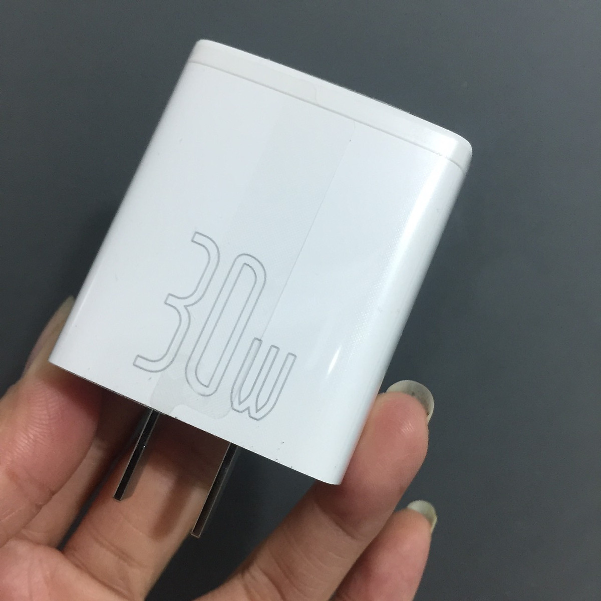 Củ sạc nhanh pd30w Baseus 3 cổng usb type c - cốc sạc cao cấp cho iphone 12 samsung,....vv - hàng chính hãng
