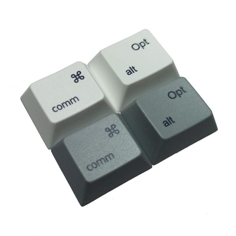HSV 2Pcs PBT keycaps Commond And Option Keys Cherry MX Key Caps For MX Switches Mechanical Gaming Keyboard