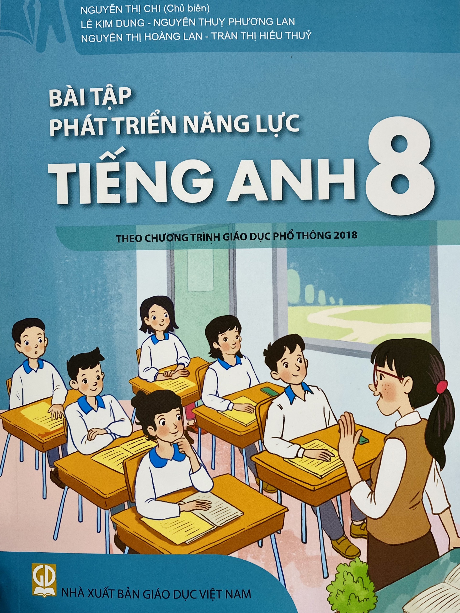 Sách - Bài tập phát triển năng lực Tiếng Anh lớp 8 (HEID)