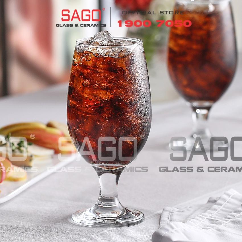 Ly Thủy Tinh Pasabahce Maldive Goblet 370ml | Nhập Khẩu Thổ nhĩ Kỳ