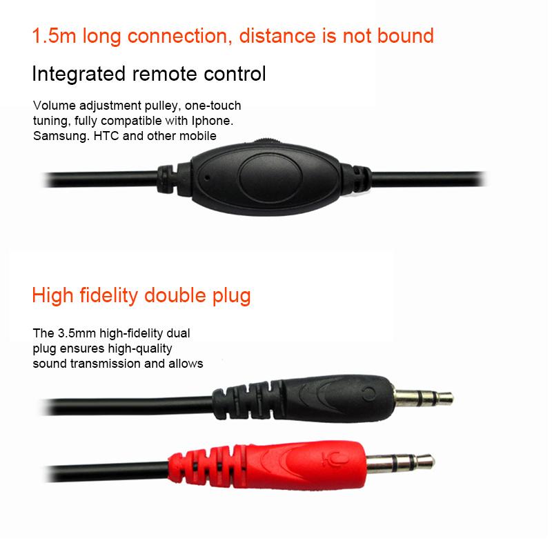 Thời Trang Chất Lượng Tốt Chơi Game Game Stereo Tai Nghe Tai Nghe Tai Nghe Chụp Tai Kèm Mic Cho Máy Tính Máy Tính Game Thủ Skype