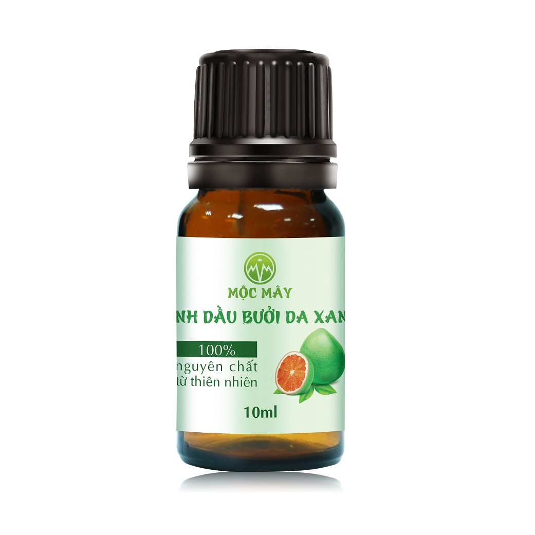 Tinh dầu Bưởi da xanh 10ml Mộc Mây - tinh dầu nguyên chất từ thiên nhiên - chất lượng và mùi hương vượt trội