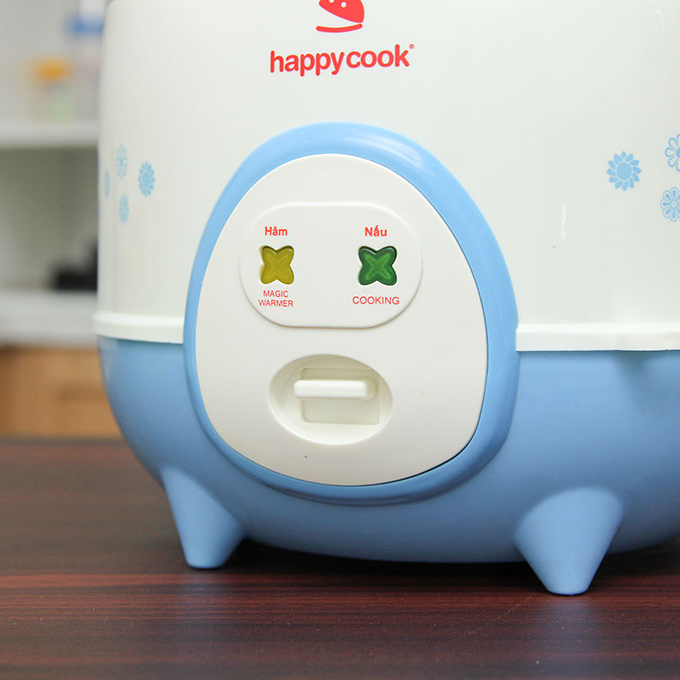 Nồi Cơm Điện HappyCook HC-120 - Xanh - Hàng chính hãng