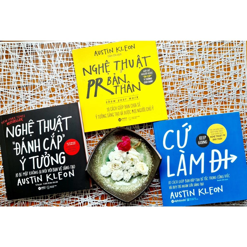 Combo 3 cuốn: Nghệ Thuật PR Bản Thân + Nghệ Thuật Đánh Cắp Ý Tưởng + Cứ Làm Đi - Bản Quyền - Combo 3 cuốn