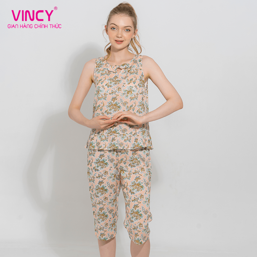 Bộ Đồ Kate Lửng Nữ Vincy Thoáng Mát BKL153S11