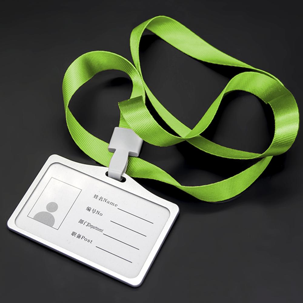 Thẻ Tên Nhân Viên Sinh Viên Ngang Hợp Kim Nhôm