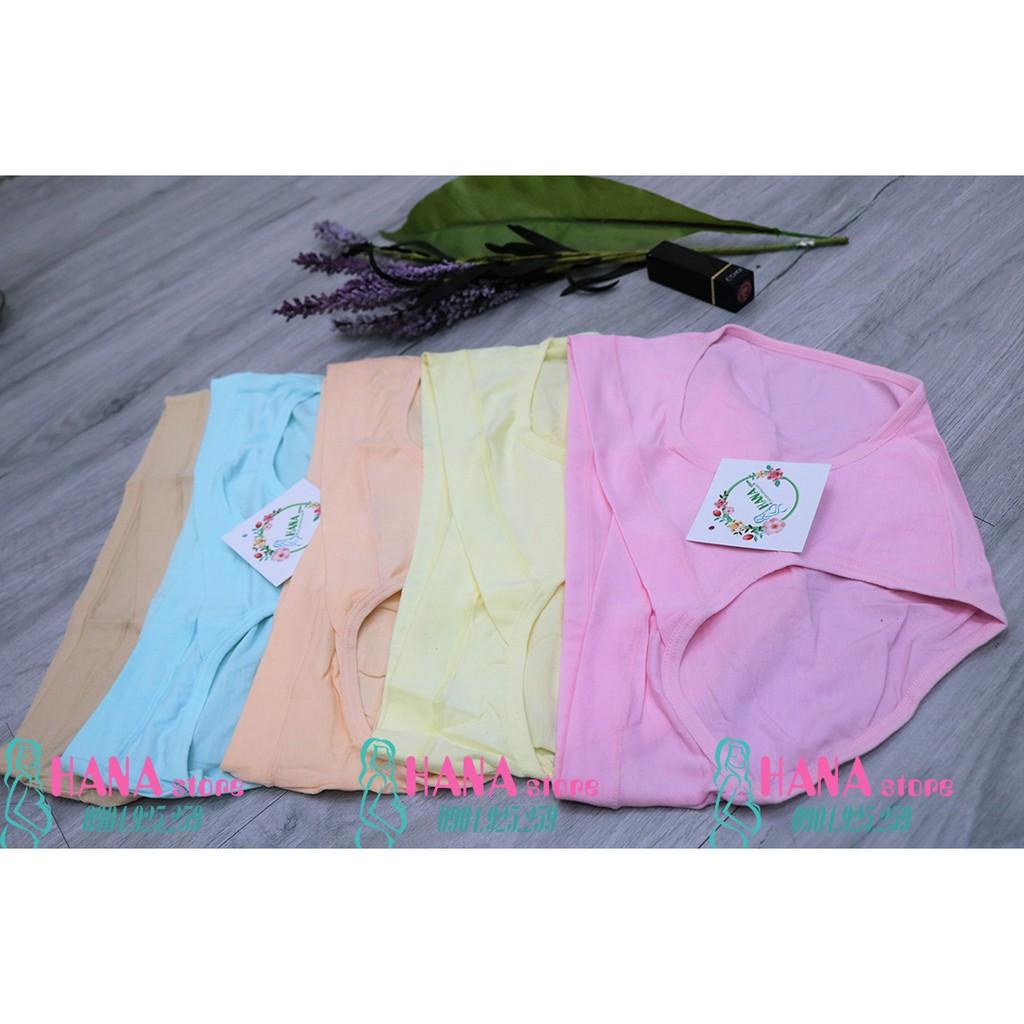 Quần lót bầu và sau sinh - Quần lót cạp chéo chất cotton 100% cao cấp