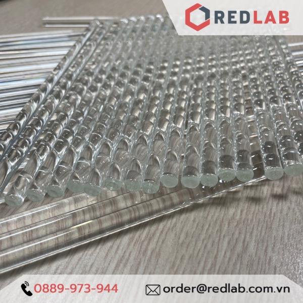 Đũa thuỷ tinh dài 20cm 30cm 35cm 40cm hãng ONELAB , dùng khuấy hoá chất, thí nghiệm, làm son.
