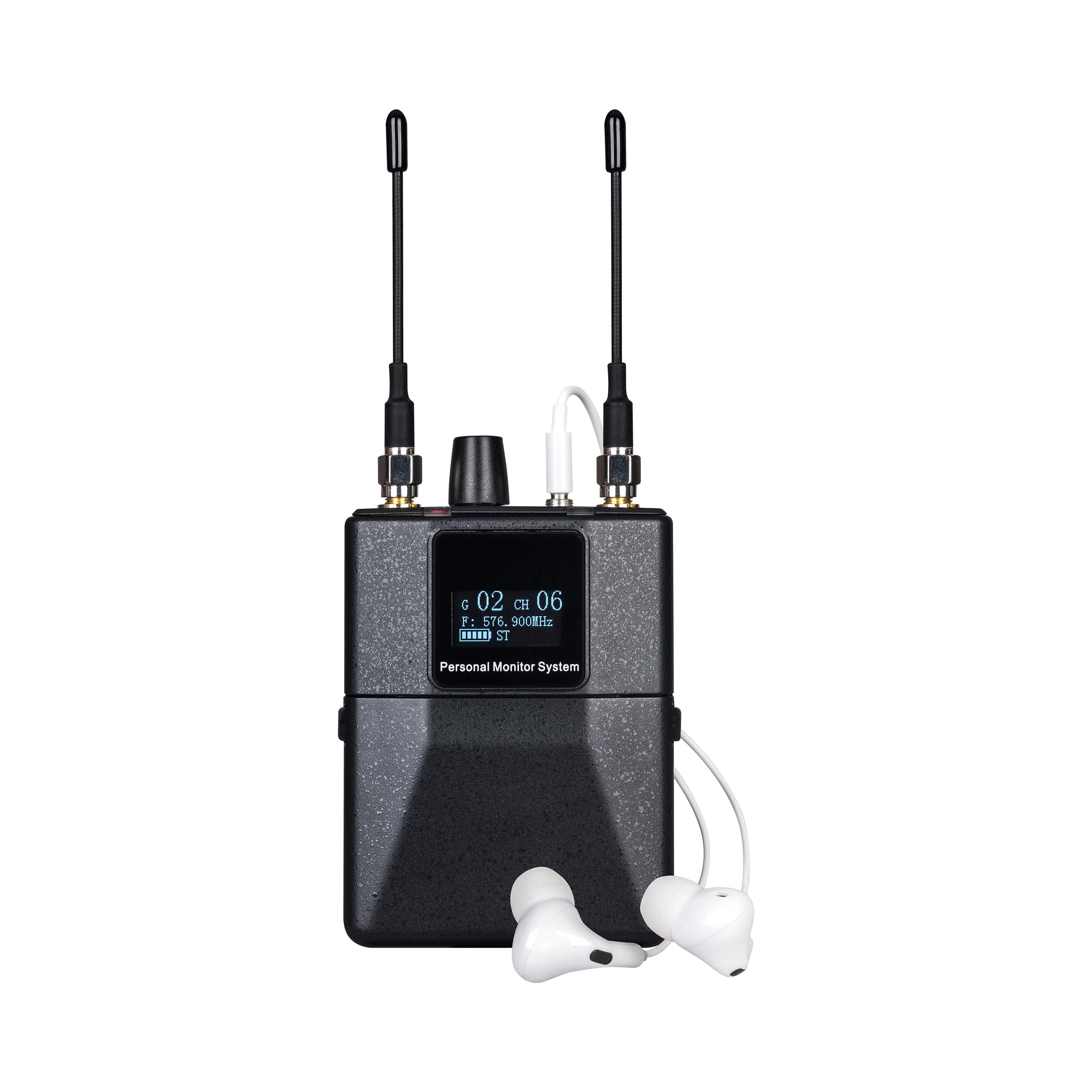 Hệ thống giám sát trong tai PSM300 không dây cá nhân giai đoạn trong màn hình tai cho các dải âm thanh DSP kỹ thuật số 24-bit 500 MHz 100 MHz