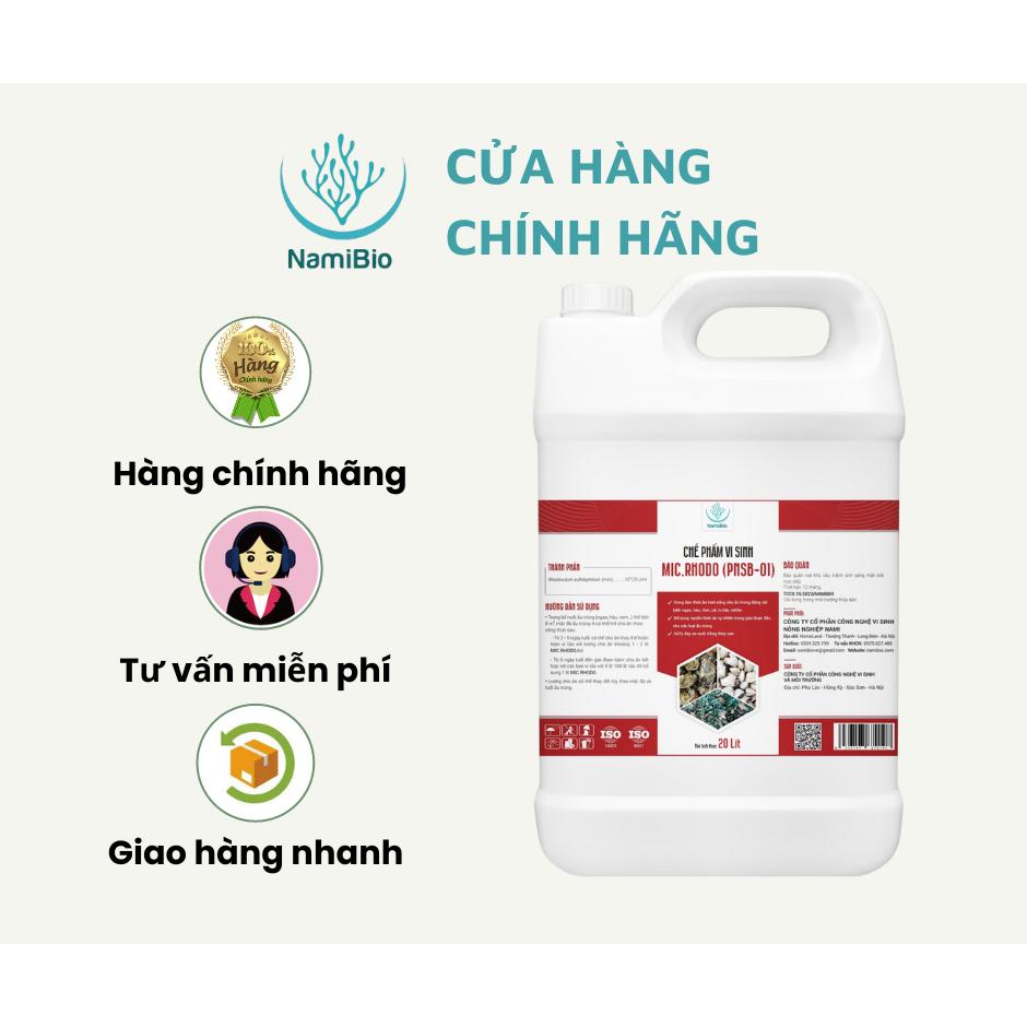 Chế phẩm vi sinh MIC.RHODO Bổ sung thức ăn cho ấu trùng động vật biển