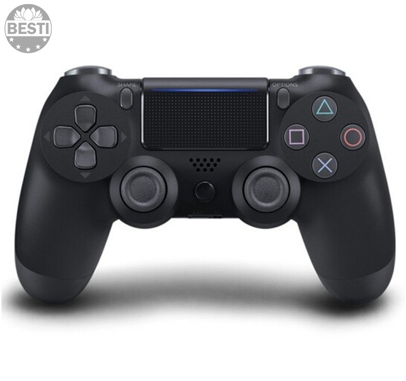 Gamepad Không Dây Bluetooth Ps/4 Black Besti BTY01 Cho Máy Tính - Điện Thoại - Máy Game Console Ps/4- Hàng Chính Hãng