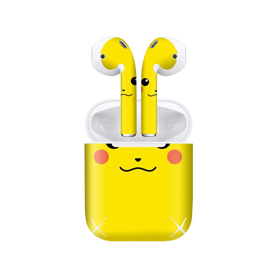 Miếng dán skin chống bẩn cho tai nghe AirPods in hình thiết kế - atk397