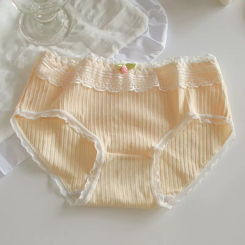 SET 5 QUẦN LÓT THANH LỊCH DỄ THƯƠNG KIỂU NHẬT TỪ 35-70KG DÀNH CHO NỮ