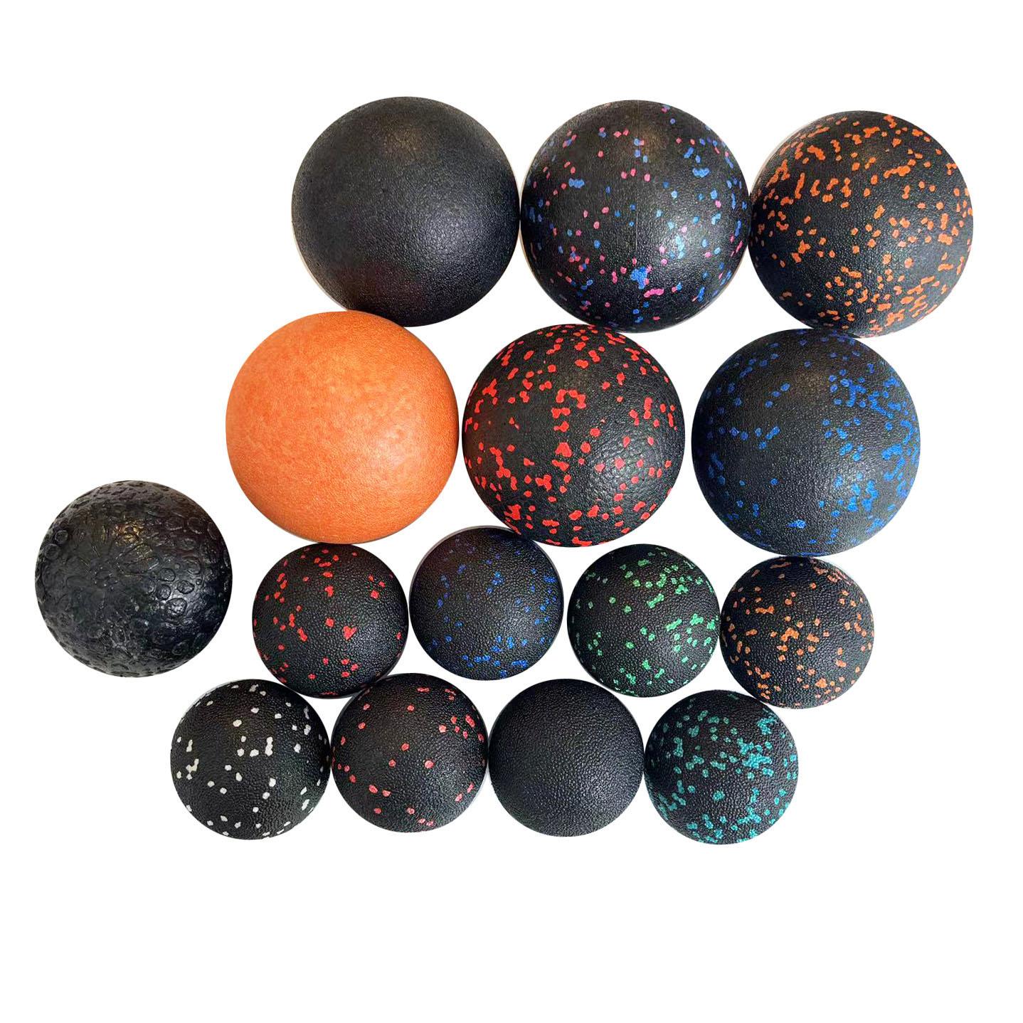 Phụ nữ Yoga Boam Con lăn khối đậu phộng Set thiết bị yoga Khối đậu phộng massage con lăn trị liệu Trị liệu thư giãn tập thể dục tập thể dục Color: 8x16 and 8 pink