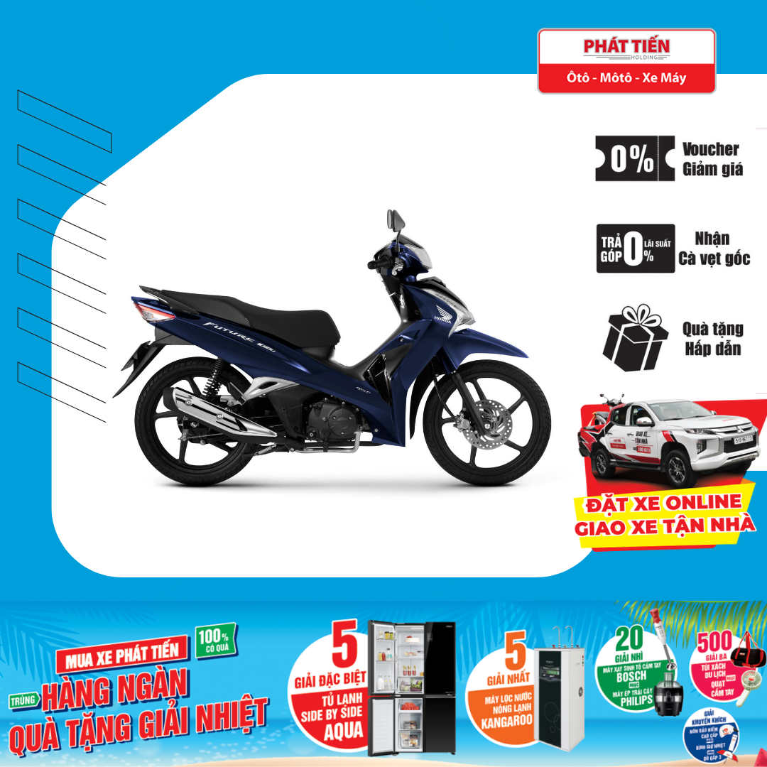 Xe Máy Honda Future 125 FI 2024 -Cao cấp (Phanh đĩa - vành đúc)