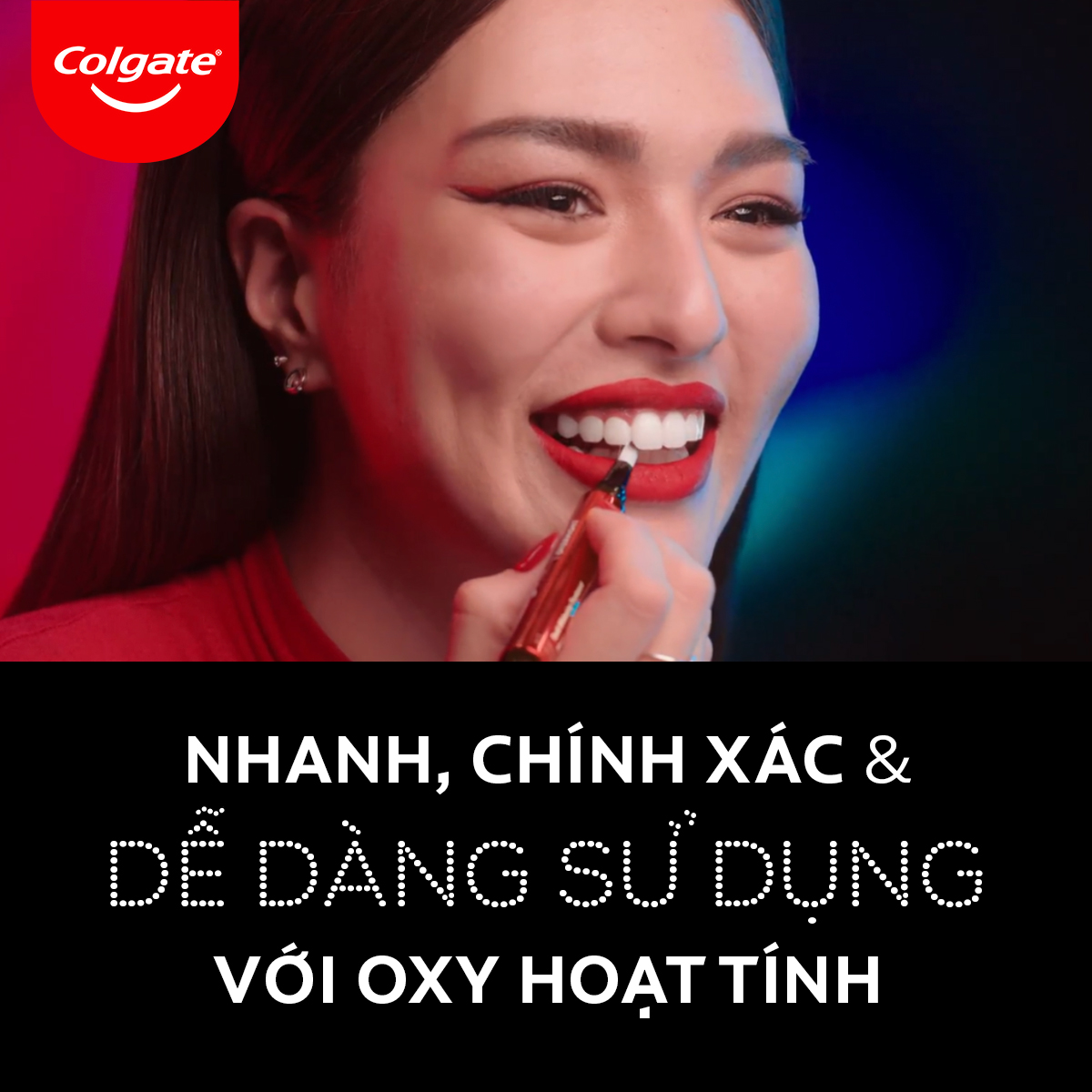 Bút làm trắng răng Colgate Optic White O2 an toàn tại nhà, không ê buốt