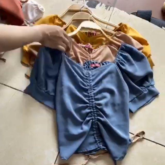 Áo rút dây Quảng Châu hót hít