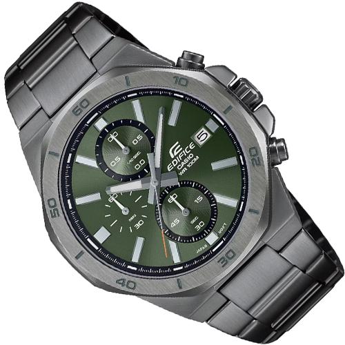 Đồng Hồ Nam Dây Thép Casio Edifice EFV-640DC-3A Chính Hãng | EFV-640DC-3AVUDF