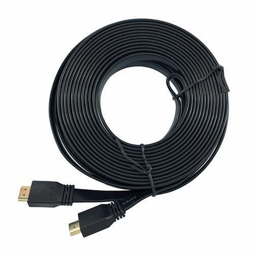 Dây Cáp HDMI 15m dẹt đen 2 đầu tốt chống nhiễu