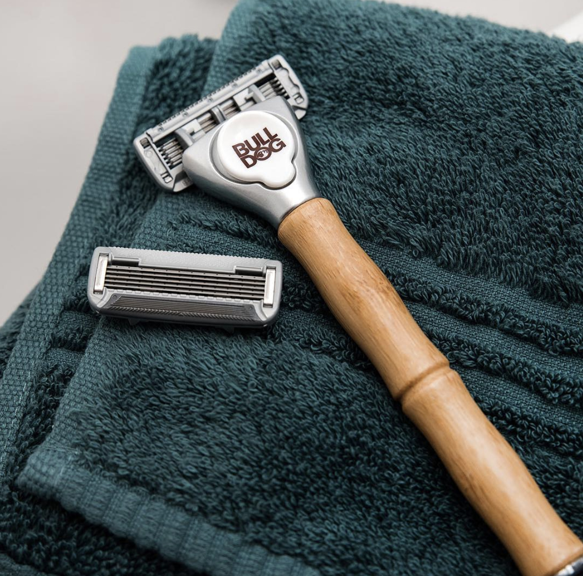 Dao Cạo Bulldog Original Bamboo Razor - Hàng UK