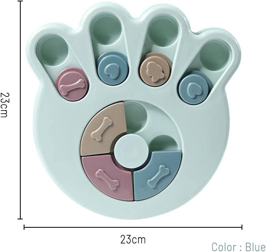 Câu đố cho chó ăn, đồ chơi chó giáo dục, đồ chơi chó tương tác, đối xử với chó cho chó, người ăn cho chó, người ăn chậm, động vật chậm