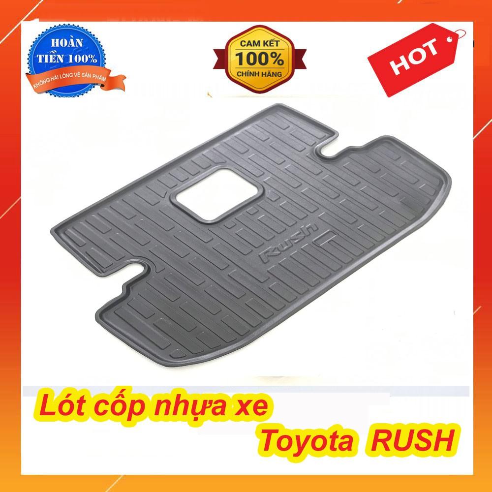 Lót cốp nhựa dẻo đàn hồi tốt dành cho xe Toyota Rush 2018-2019 2020