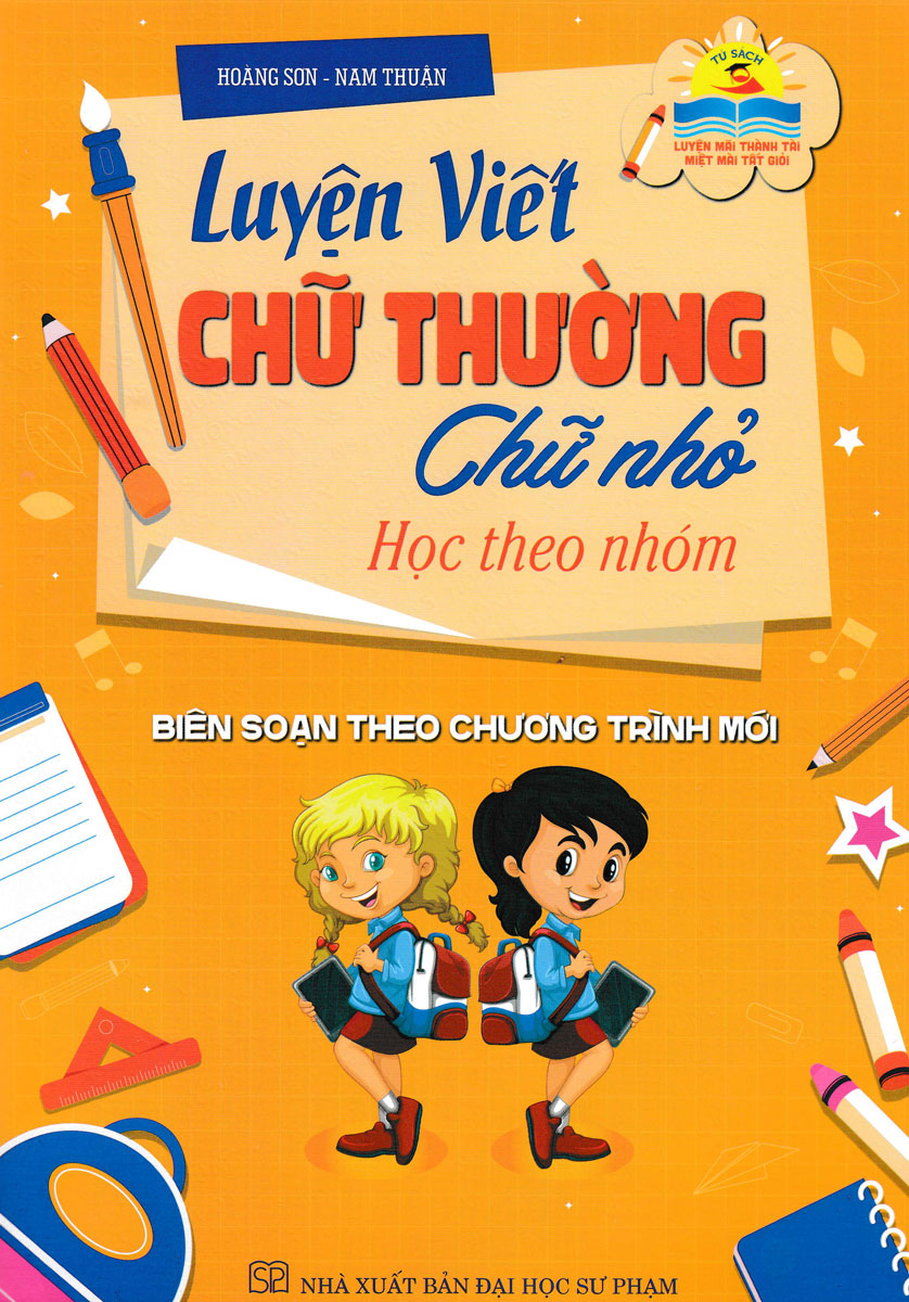 Combo Luyện Viết Chữ Hoa + Chữ Thường + Chữ Số (Chữ Nhỏ - Học Theo Nhóm) (Bộ 3 Cuốn, Khổ 19x27) - HA