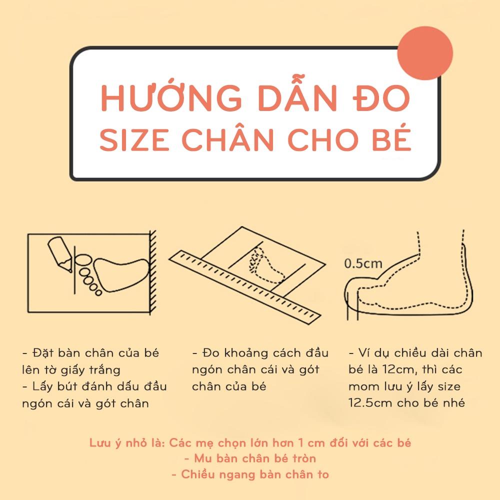 Giày Bún Tập Đi Cho Bé Trai Gái Vải Len Mềm Mại Thoáng Khí 0-2 tuổi Bebé Tí Tẹo