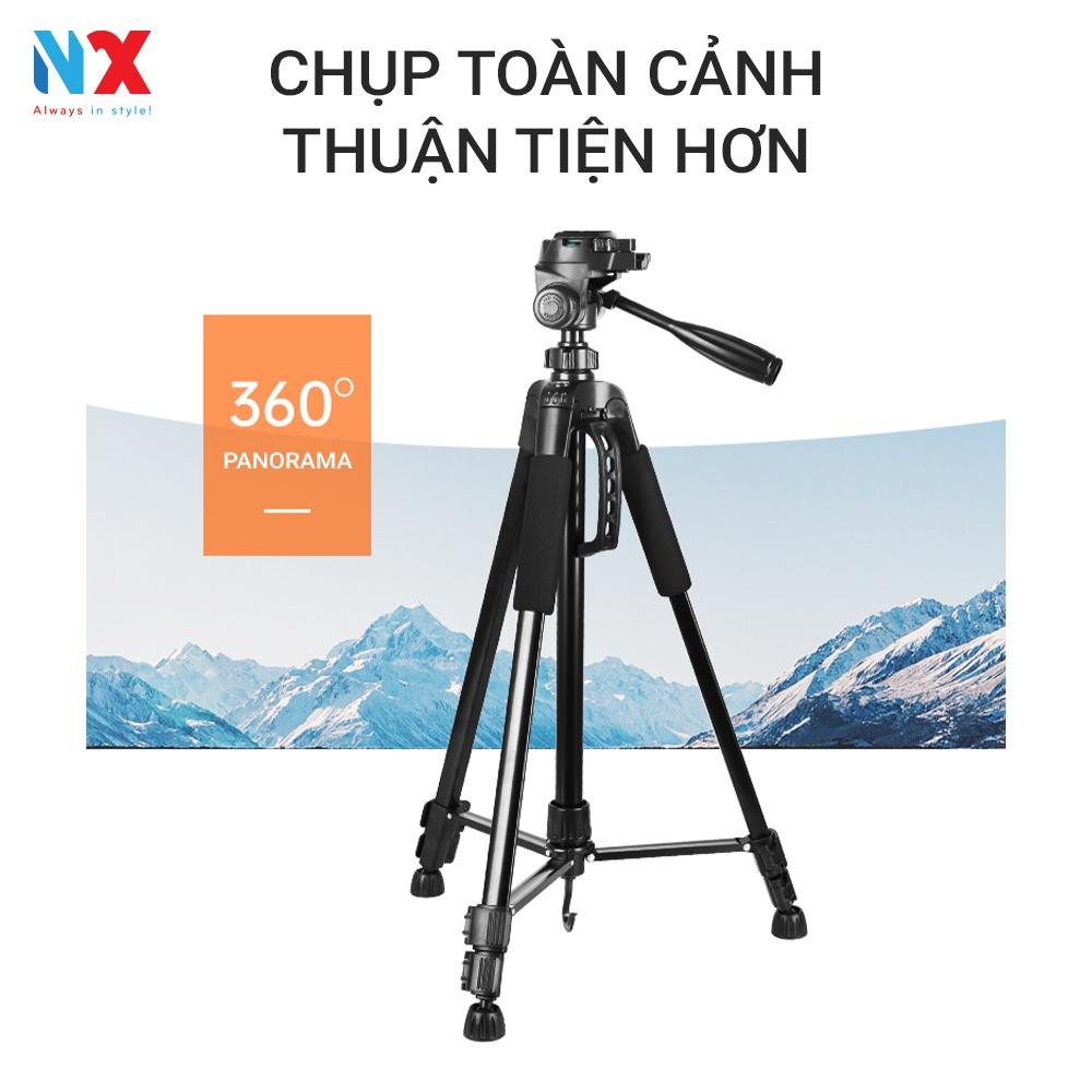 Tripod điện thoại, máy ảnh NvX 3540 chất liệu hợp kim chắc chắn