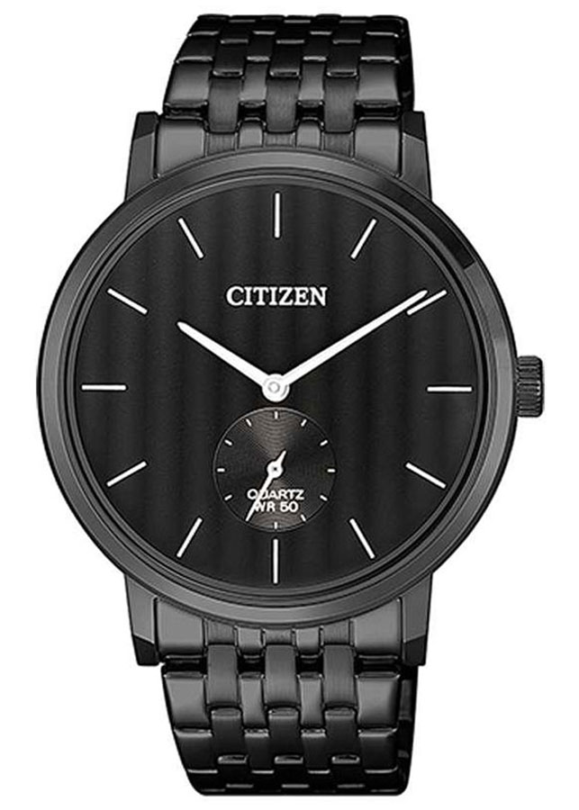 Đồng Hồ Nam Citizen Dây Thép Không Gỉ BE9175-52E - Mặt Đen