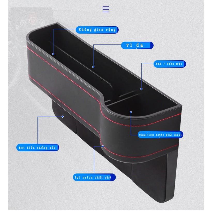 KHAY ĐỂ ĐỒ KHE GHẾ DÀNH CHO XE HƠI 2020 | SỨC CHỨA LỚN, RỘNG, NHIỀU NGĂN ĐỂ