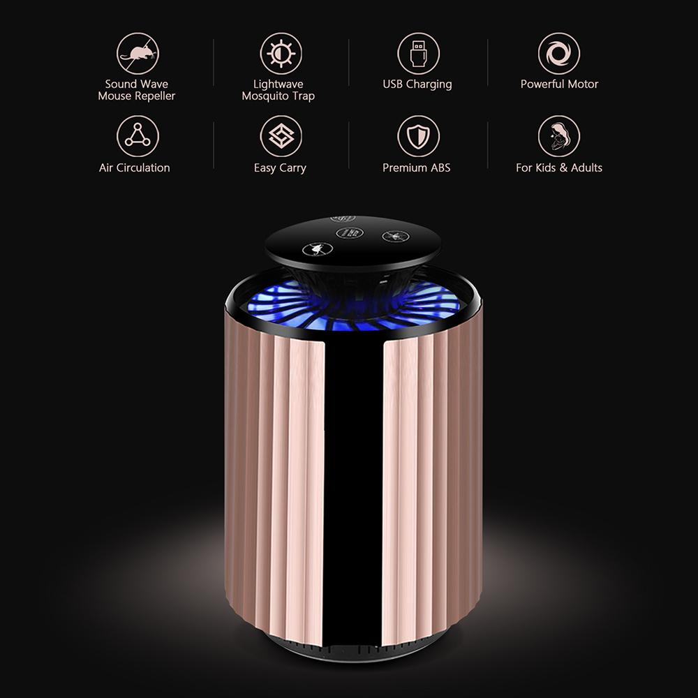 Tông Đơ Cắt Móng Tay Cho Bé Youha Electric Baby Bug Zapper 3 Trong 1 Đèn Bắt Muỗi & Máy Đuổi Chuột & Máy Lọc Không Khí Máy Diệt Muỗi